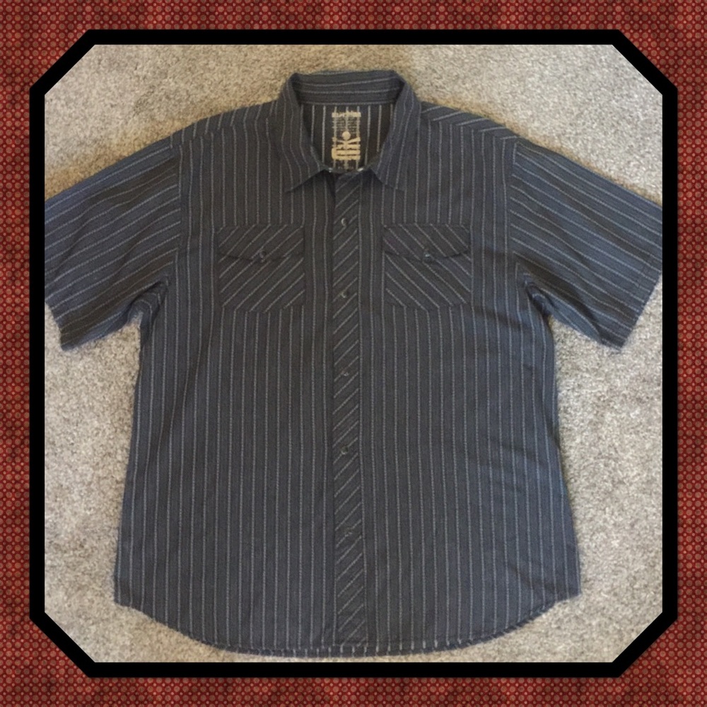 Snap Button Down Shirt sz. XL